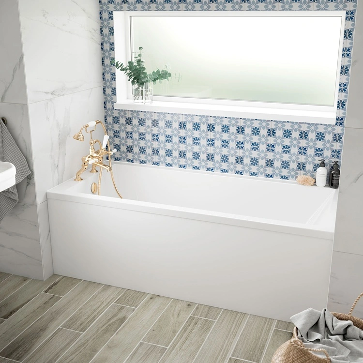 BC Designs SolidBlue Durham Single Ended Bath Sanctuary Bathrooms