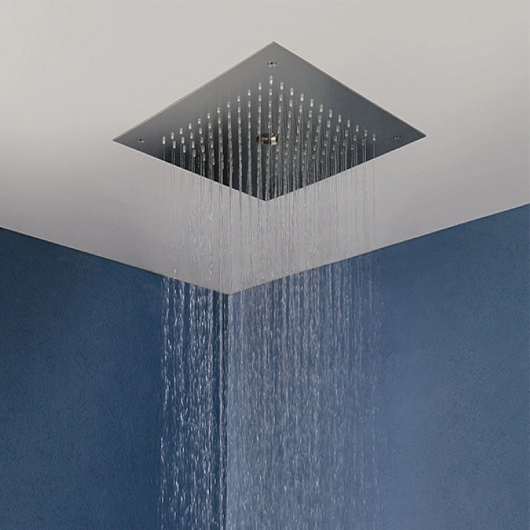 Crosswater MPRO Stream Steel Shower Head | Sanctuary Bathrooms