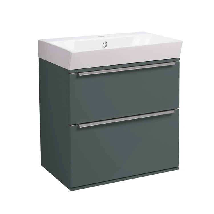 Roper Rhodes Scheme 500mm Juniper Green Vanity Unit & Basin | Sanctuary ...