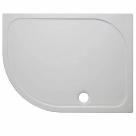 image of a crosswater offset quadrant shower tray