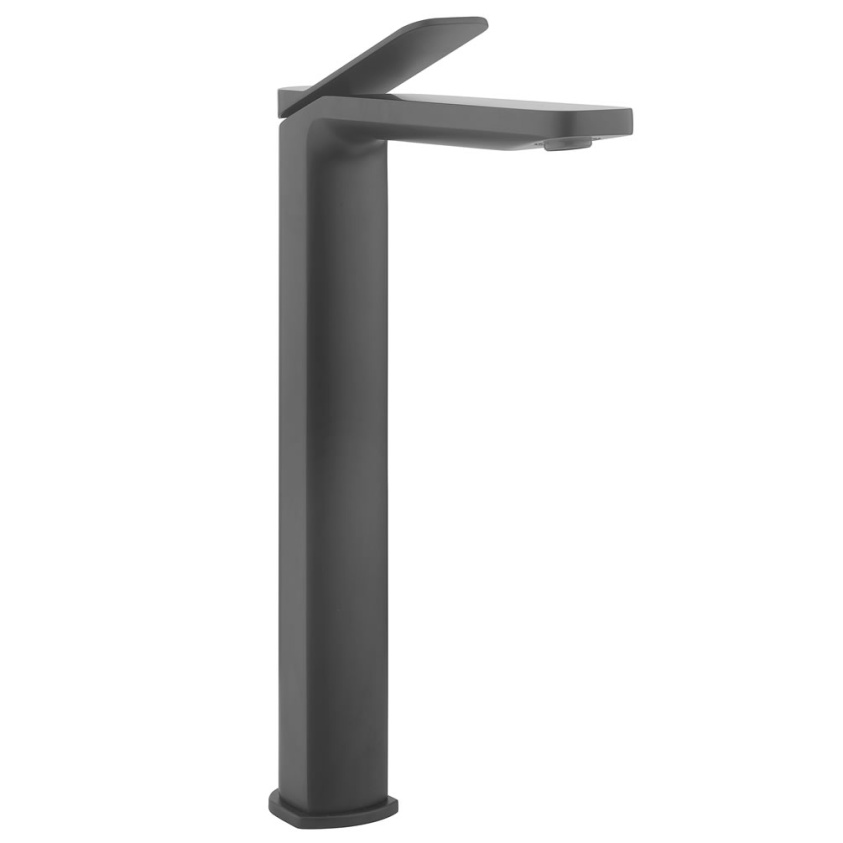 Crosswater Glide II Slate Tall Basin Monobloc Tap