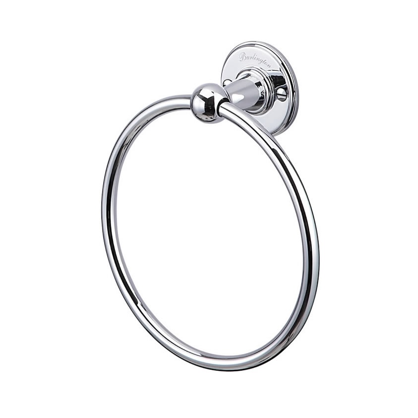 Burlington Chrome Towel Ring