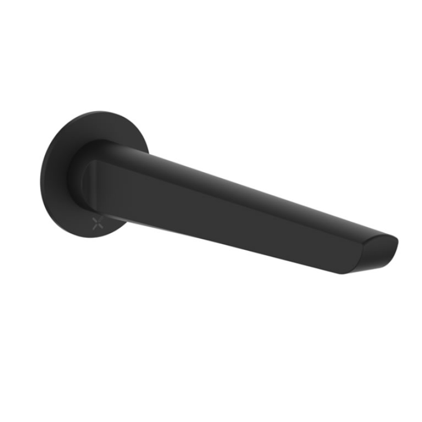 Crosswater Foile Matt Black Bath Spout