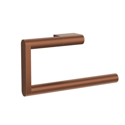 Product Cut out image of the Crosswater MPRO Brushed Bronze Towel Ring