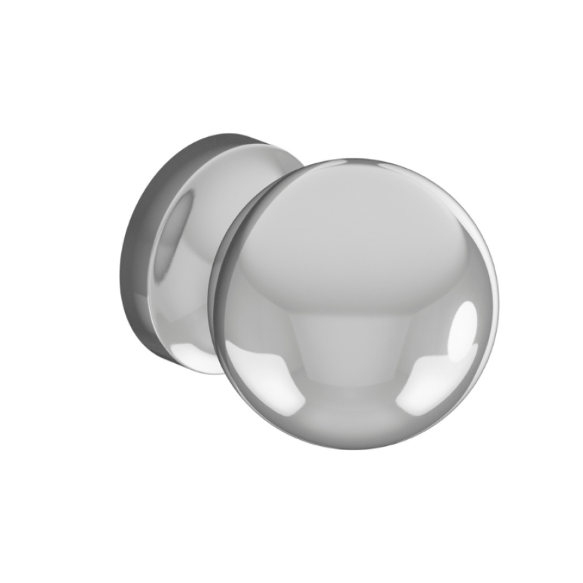 Heritage Chrome Round Knob Handle