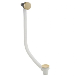 image of crosswater overflow bath filler with waste