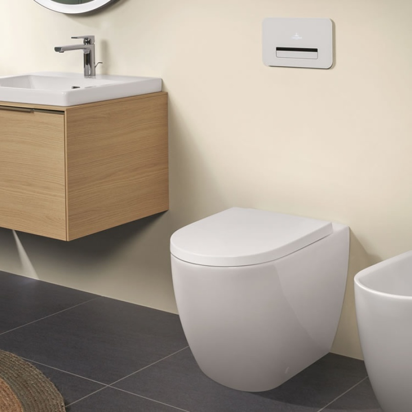 Lifestyle image of Villeroy & Boch Subway 3.0 Back-to-Wall Toilet