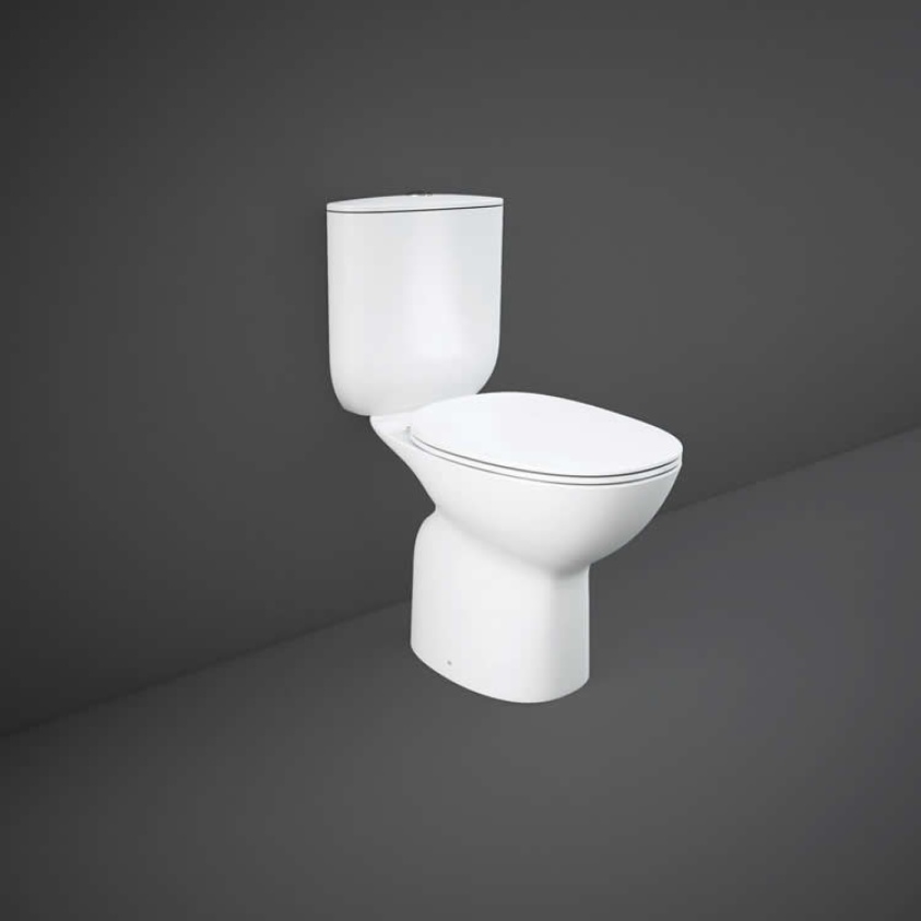 Rak Morning Close Coupled WC with Soft Close Seat - Image 1