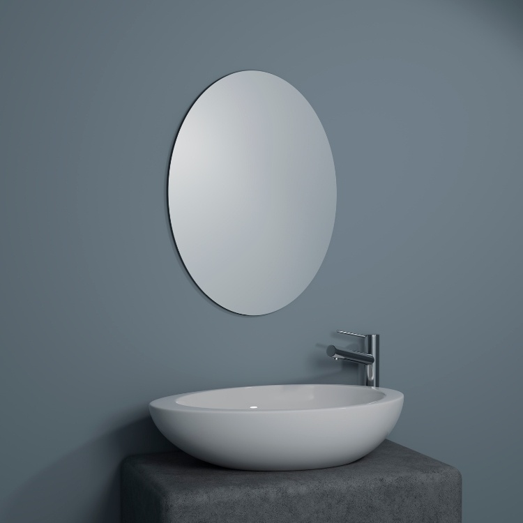 Origins Living Slim Oval Mirror | Sanctuary Bathrooms