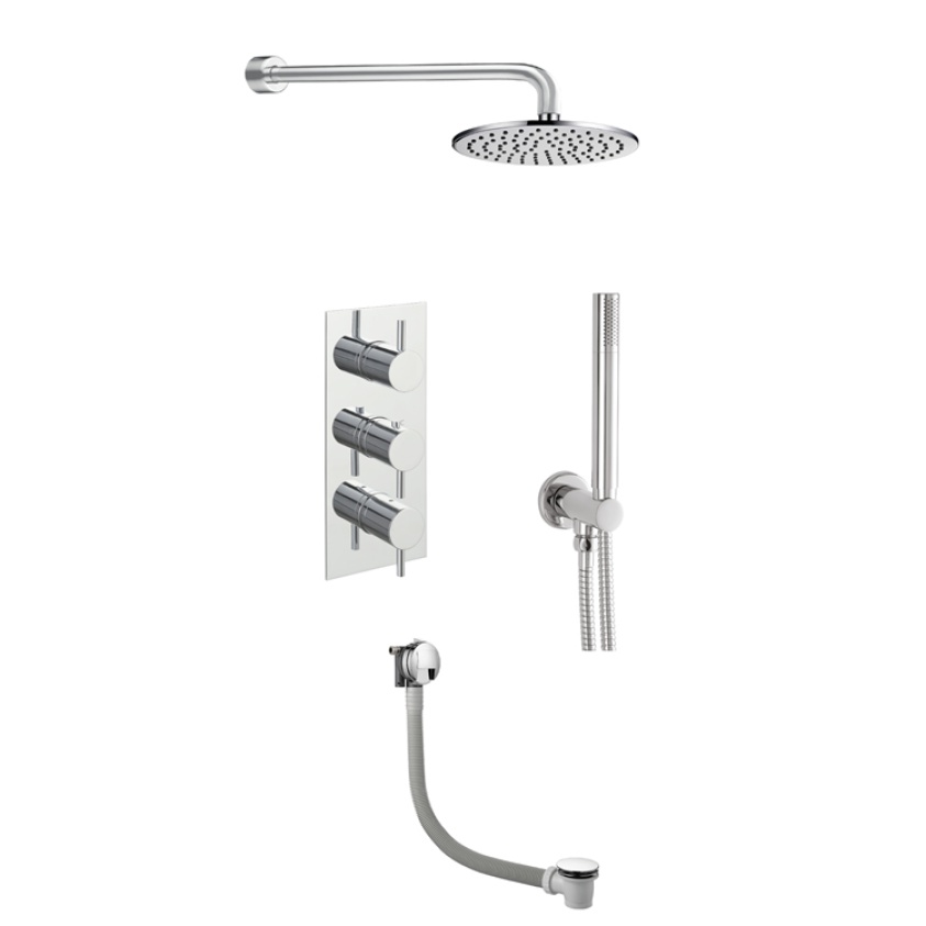 JTP Florence Bath & Shower Valve Kit