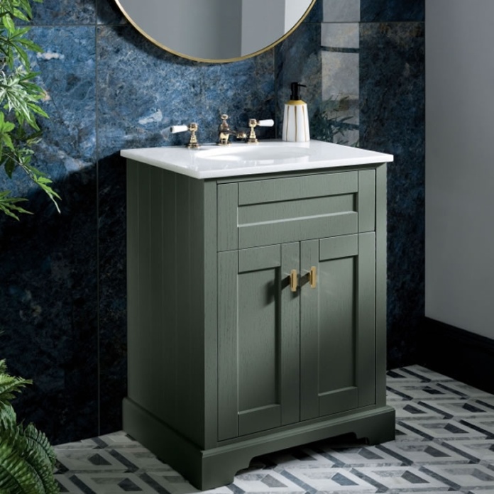 Corner Vanity Cabinet - Bayswater