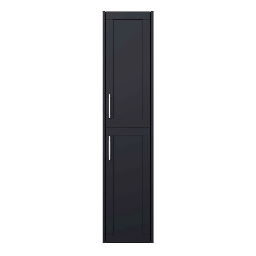 Heritage Lynton Midnight Blue Wall Mounted Tall Cabinet