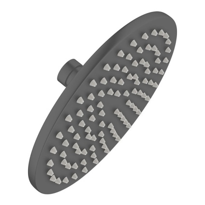 Product Cut out image of the MPRO Slate 200mm Round Shower Head