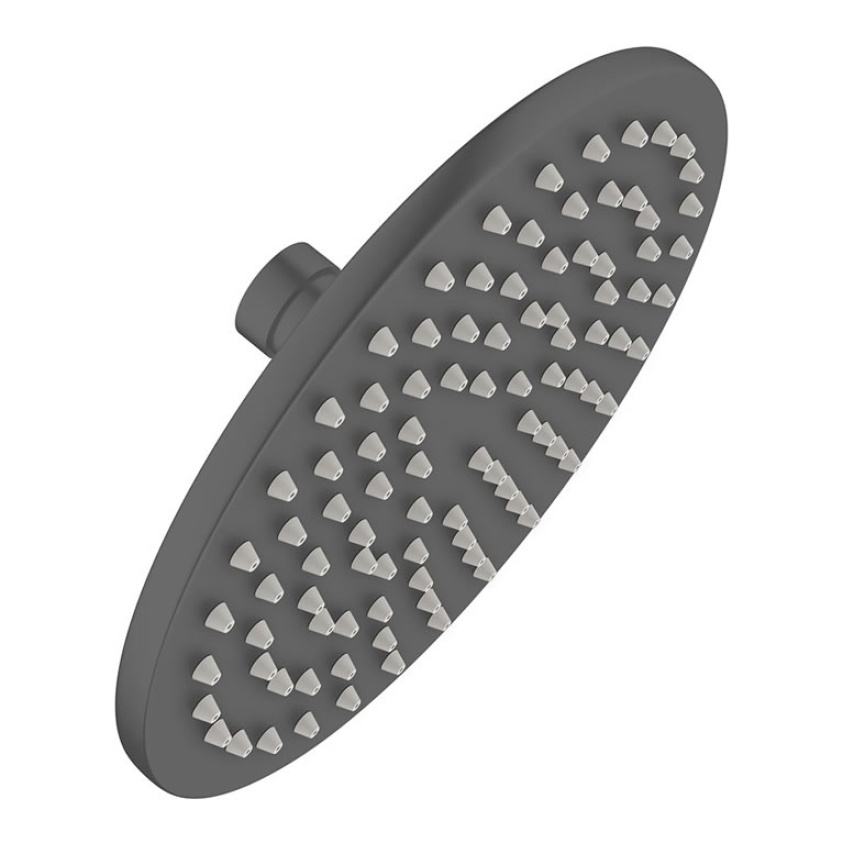 Product Cut out image of the MPRO Slate 200mm Round Shower Head