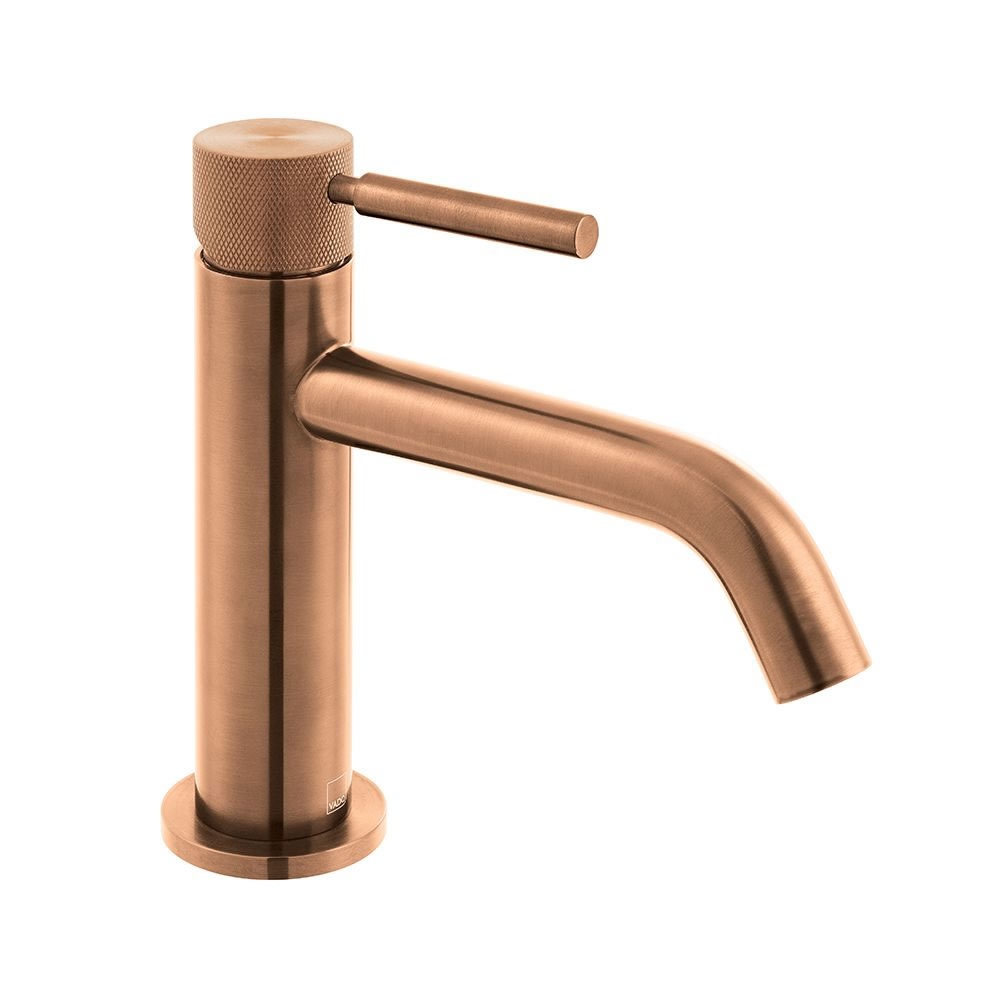 Vado Individual Knurled Bronze Basin Mono Tap | Sanctuary Bathrooms