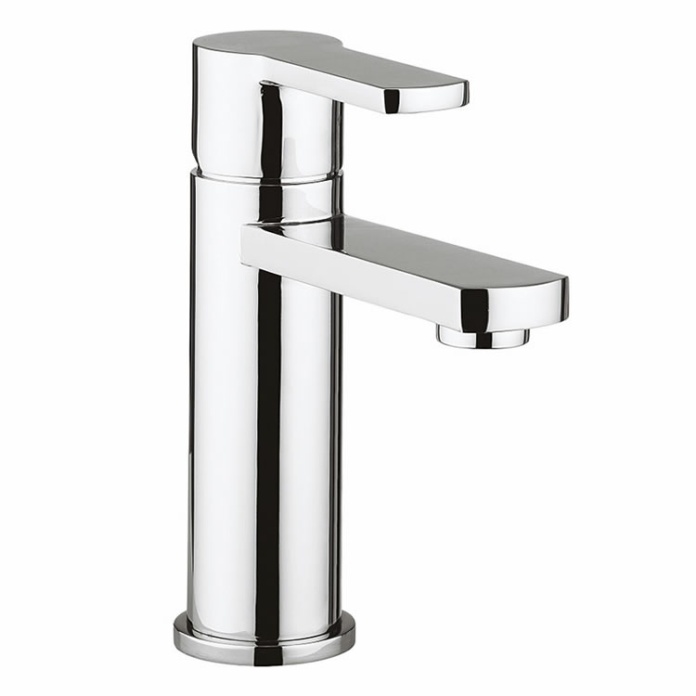 Crosswater Wisp Chrome Mini Basin Monobloc | Sanctuary Bathrooms