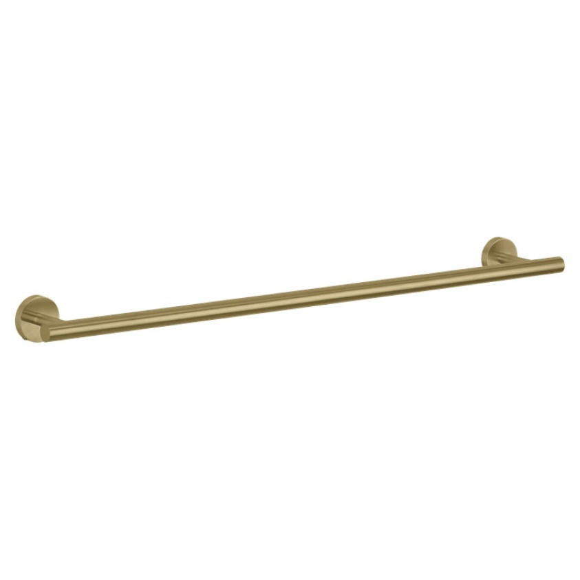 Product Cut out image of the Crosswater 3ONE6 Brushed Brass Towel Rail