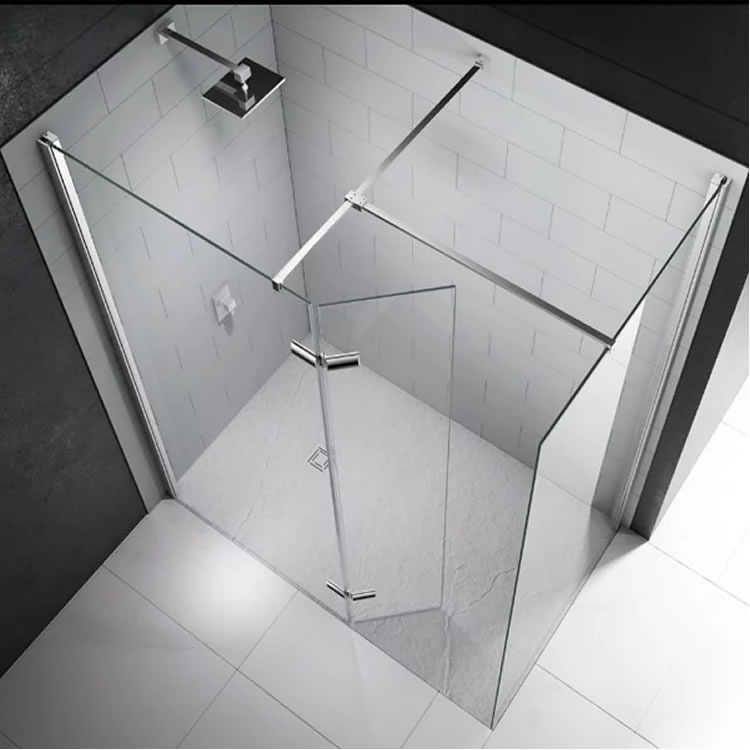Merlyn 8 Series Shower Wall Hinged Swivel Panel Sanctuary Bathrooms