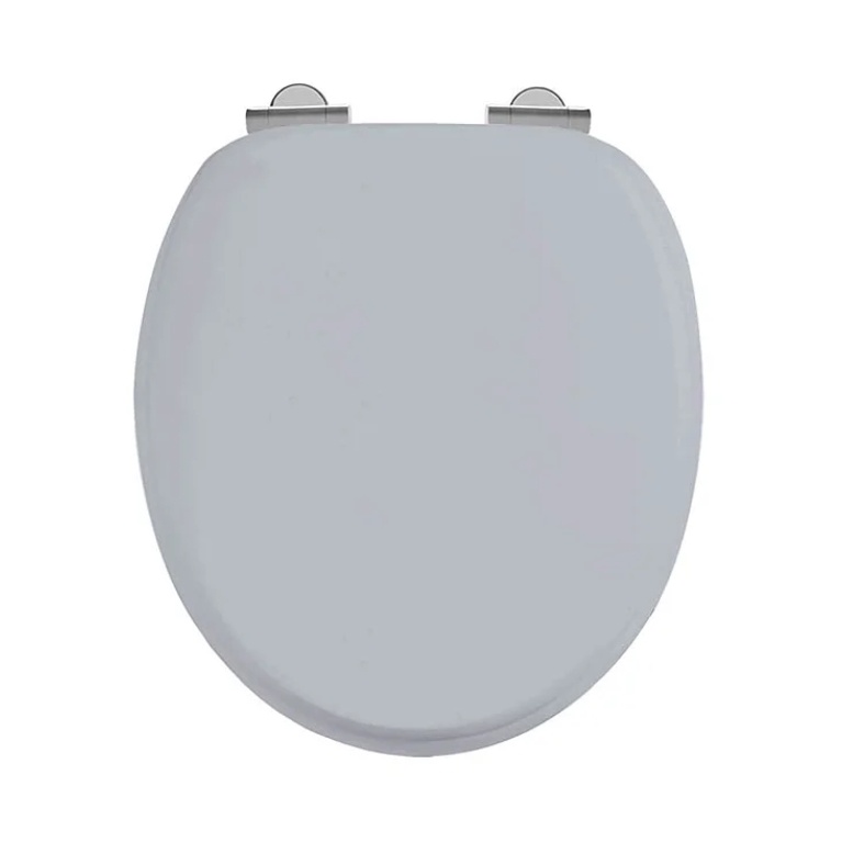 Burlington Classic Grey Soft Closing Seat | Sanctuary Bathrooms