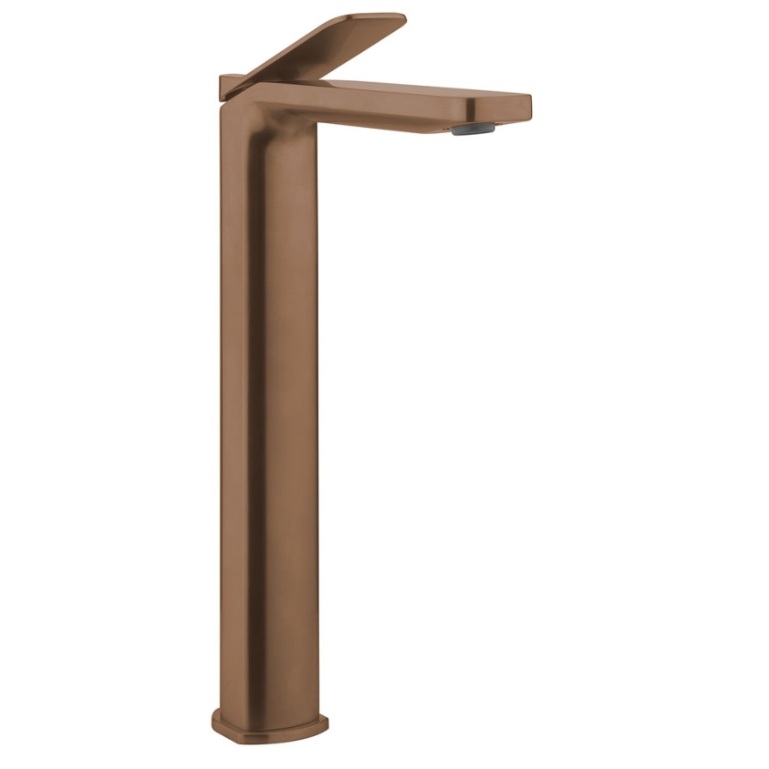 Crosswater Glide II Brushed Bronze Tall Basin Monobloc Tap