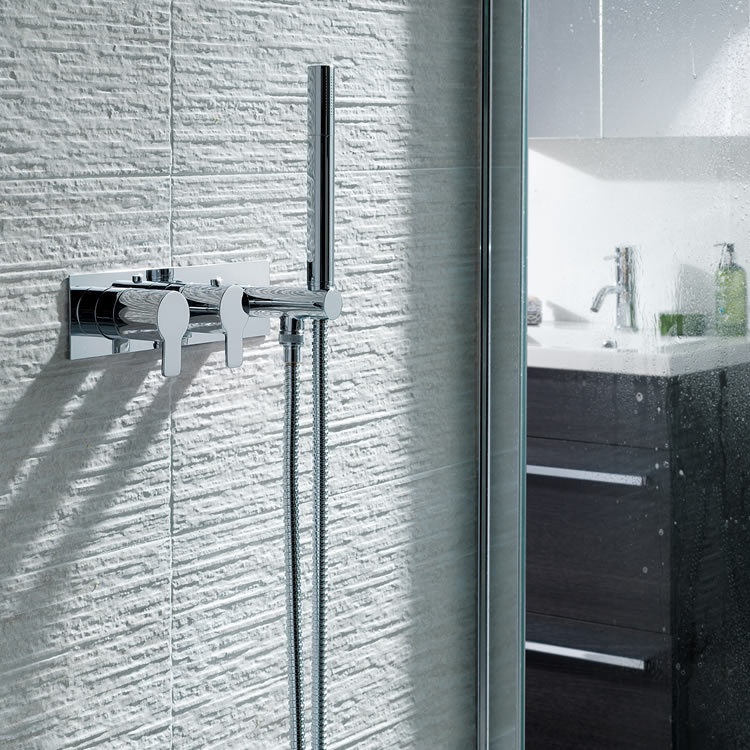 Jtp Amore Thermostatic Concealed Shower Valve With Handset 