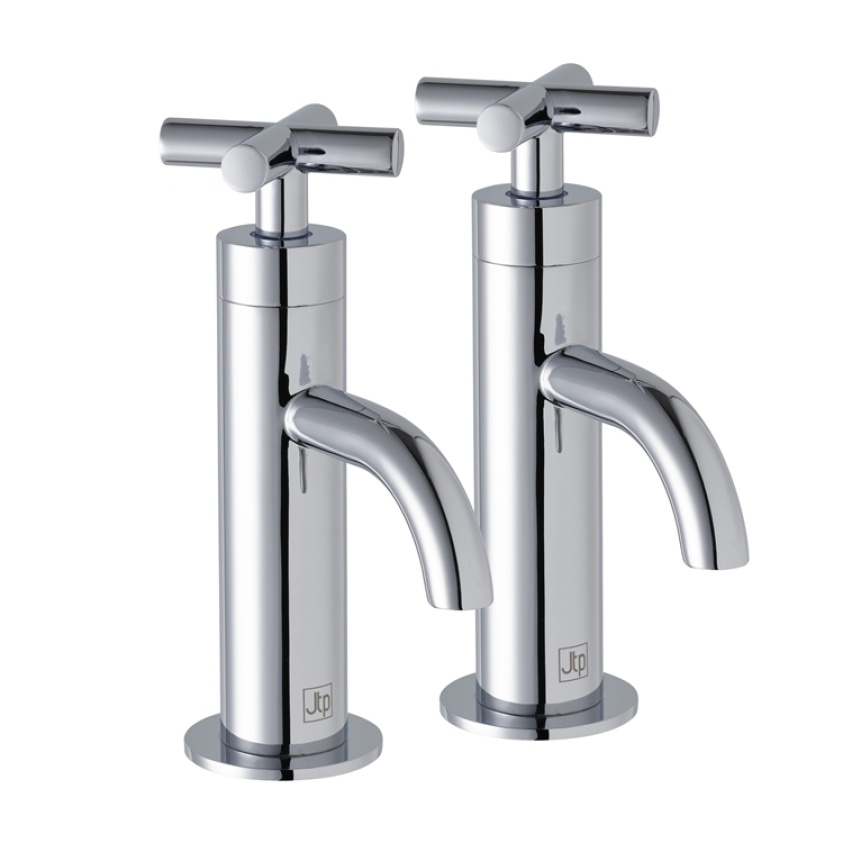 JTP Solex Chrome Basin Taps