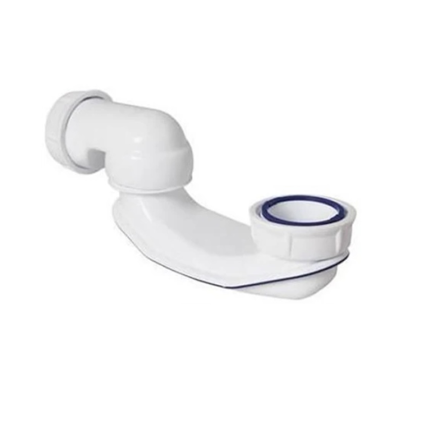 Product Cut out image from side angle of Waters Baths Shallow Fast Flow Bath Trap BTHT-001