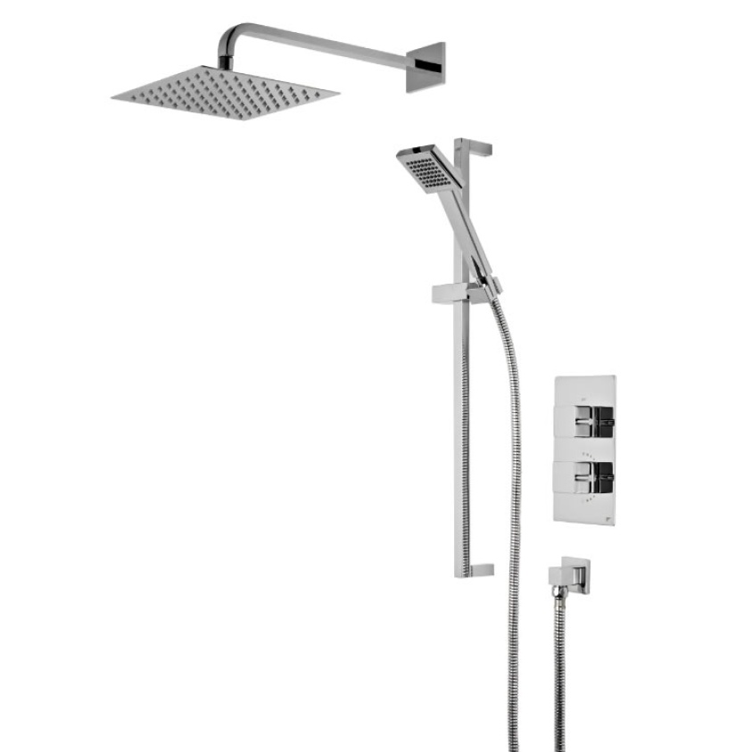 Roper Rhodes Event Square Dual Shower System | Sanctuary Bathrooms